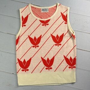 RHODES CALIFORNIA Vintage Sweater Vest